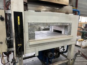 rétrofit d'un petit four de forge industriel : après réfection